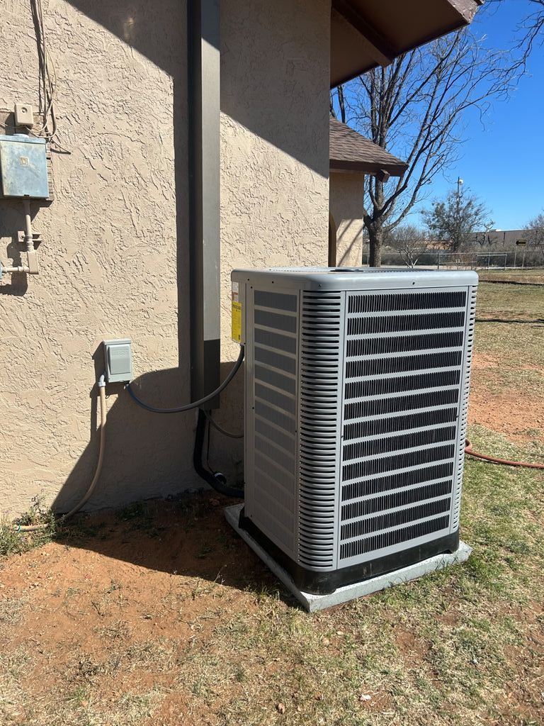 Carrier AC condenser repaired by Tito's Heating and Air
